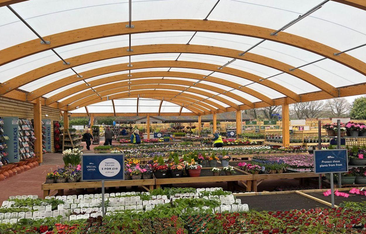 Hillier Garden Centre, Three Legged Cross