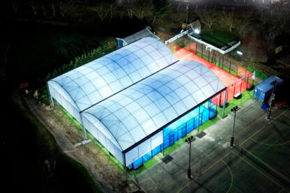 Smash Padel Bicester sports canopy