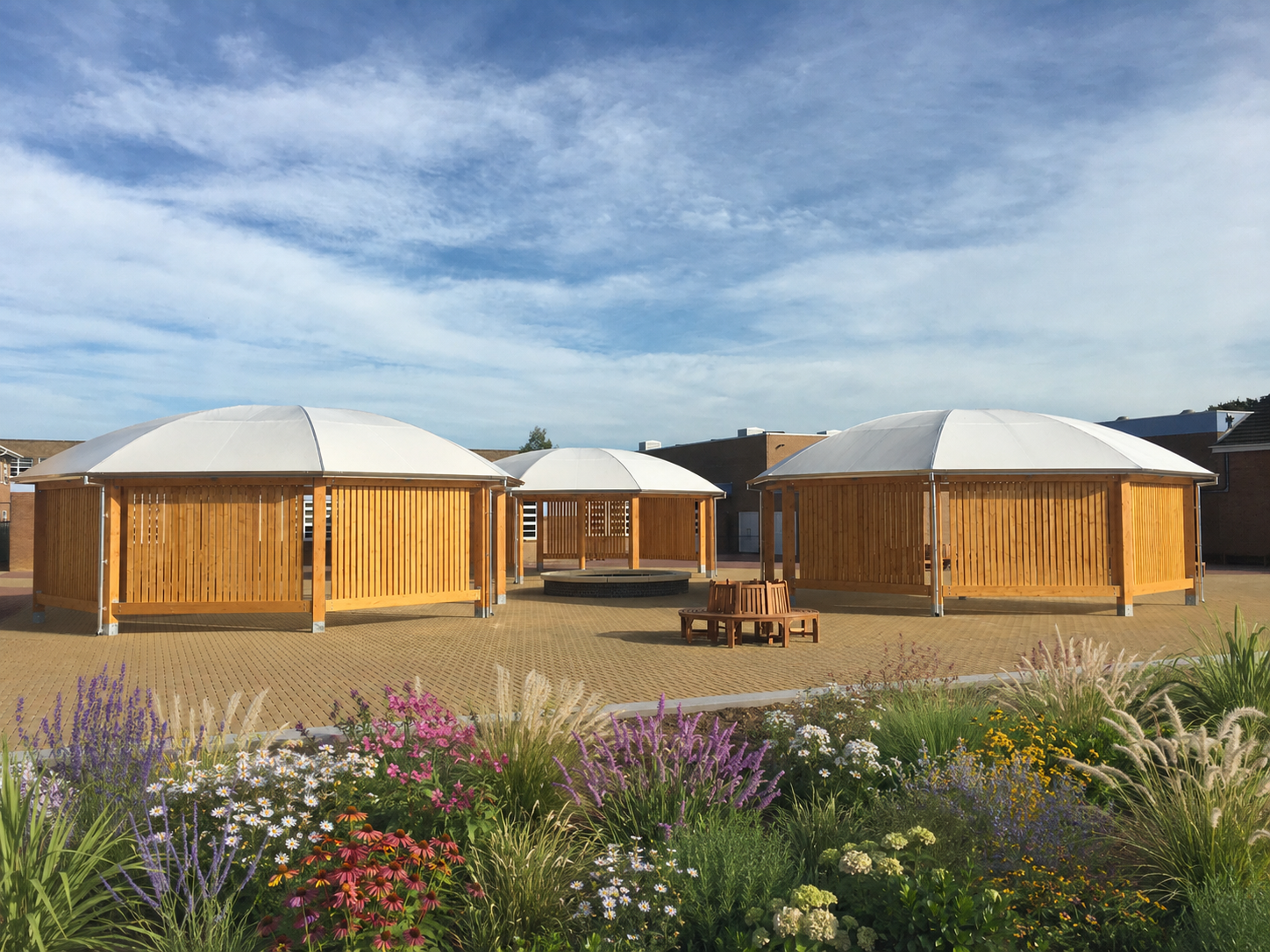 Off-the-shelf canopy solutions that help garden centres create attractive, all-weather outdoor spaces.